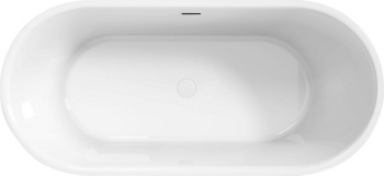 Акриловая отдельностоящая ванна BelBagno BB709-1700-780 - фото2