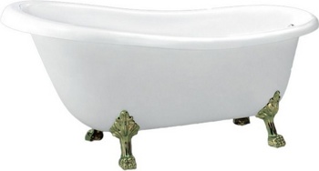 Акриловая отдельностоящая ванна BelBagno BB04 - фото