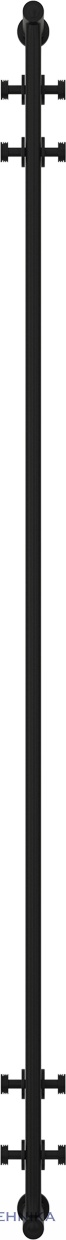 Полотенцесушитель водяной Сунержа Хорда 1800х195, матовый черный