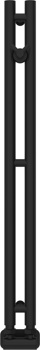 Полотенцесушитель водяной Сунержа Нюанс EU50+ 840х50, матовый черный - фото2