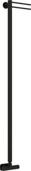 Полотенцесушитель водяной Сунержа Лайк EU50 1200х50, матовый черный - фото