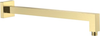 Душевой кронштейн 40 см AQUAme Savona AQM8704BG, золото матовое - фото