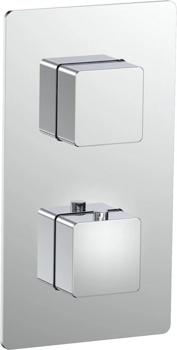 Термостат на 3 канала скрытого монтажа AQUAme Savona AQM8809CR, хром - фото