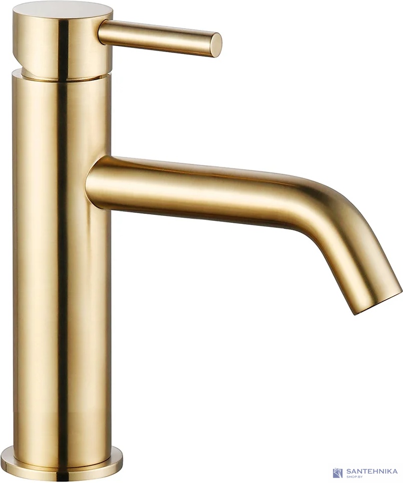 Смеситель для умывальника AQUAme Siena AQM6210GG, золото