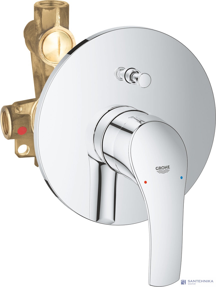 Душевая система скрытого монтажа Grohe Eurosmart 124440