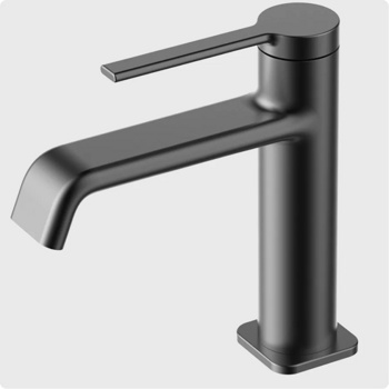 Смеситель для умывальника AQUAme Asti AQM6410GM, графит - фото