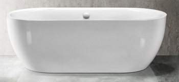 Акриловая отдельностоящая ванна Esbano Tokyo (white) 170х80 - фото2