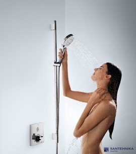 Смеситель термостатический для скрытого монтажа Hansgrohe ShowerSelect 15762000 - фото2