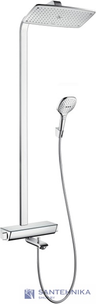 Душевая система для ванны Hansgrohe Raindance Select 360 Showerpipe 27113000