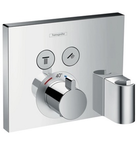 Смеситель термостатический для скрытого монтажа Hansgrohe ShowerSelect 15765000 - фото