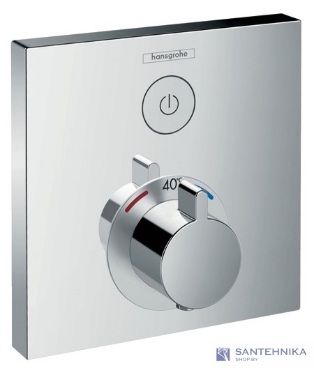 Смеситель термостатический для скрытого монтажа Hansgrohe ShowerSelect 15762000