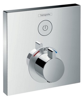 Смеситель термостатический для скрытого монтажа Hansgrohe ShowerSelect 15762000 - фото