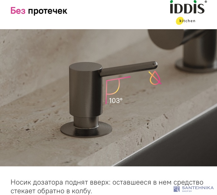 Деспенсер для жидкого мыла Iddis SDIGM00i59
