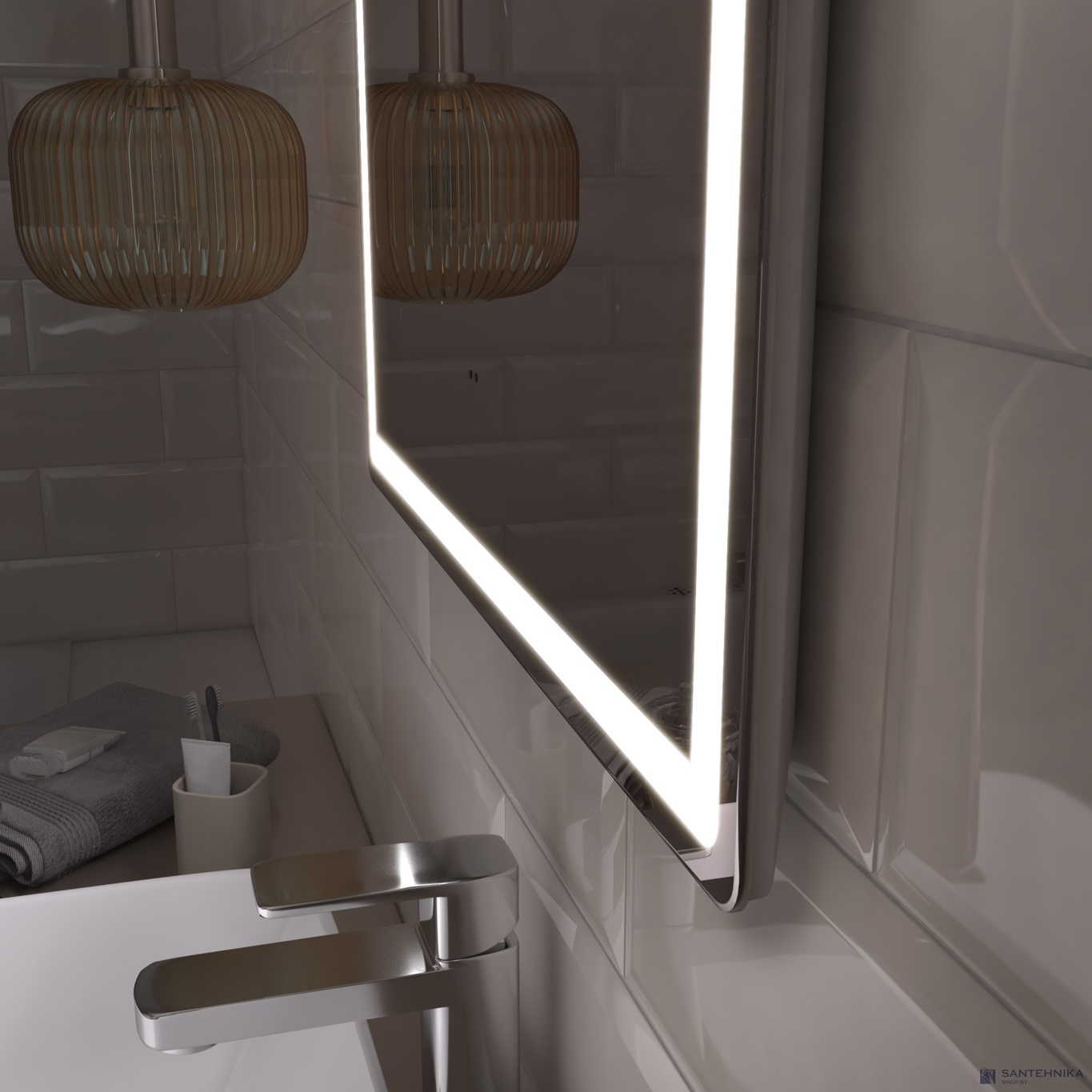 Зеркало Vigo Geometry Classic 600