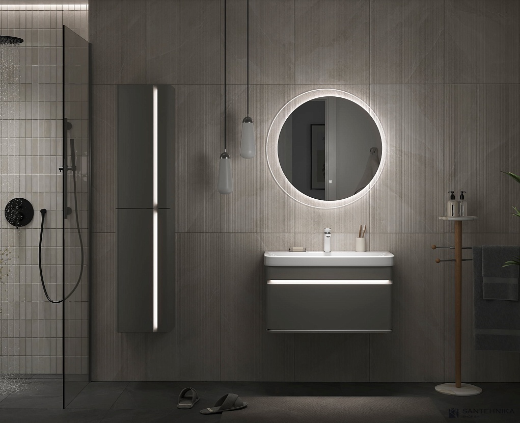 Пенал Equil Elegante 36, Амарок/Белый