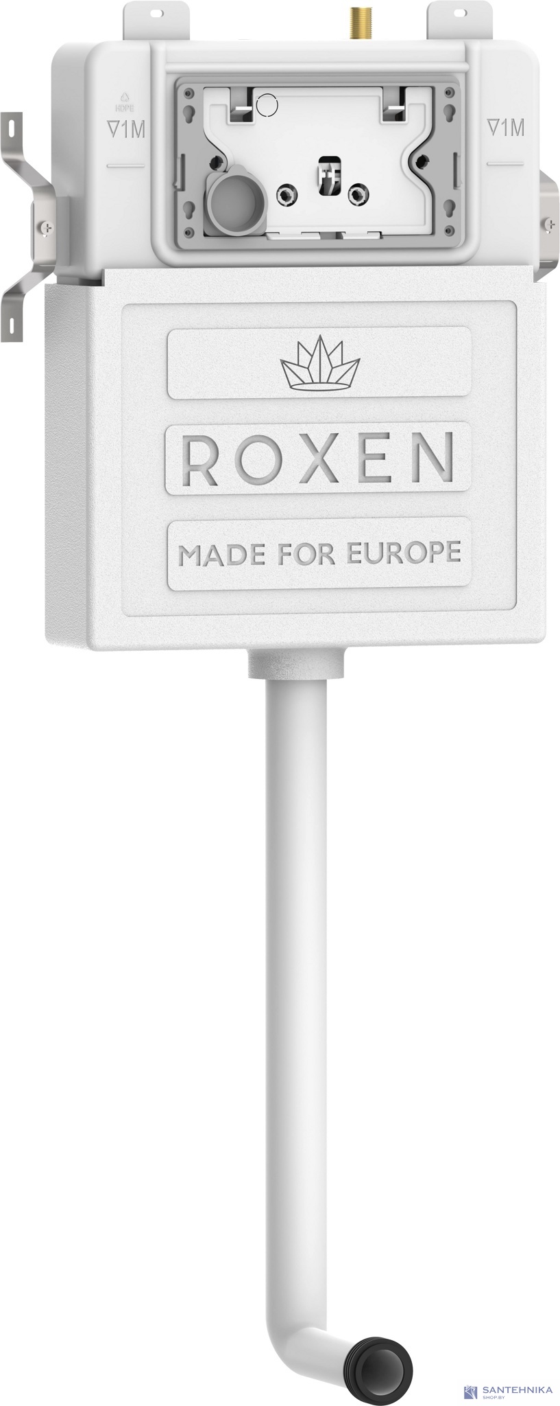 Комплект 3 в1 инсталляции для приставного унитаза Roxen Attach 914491