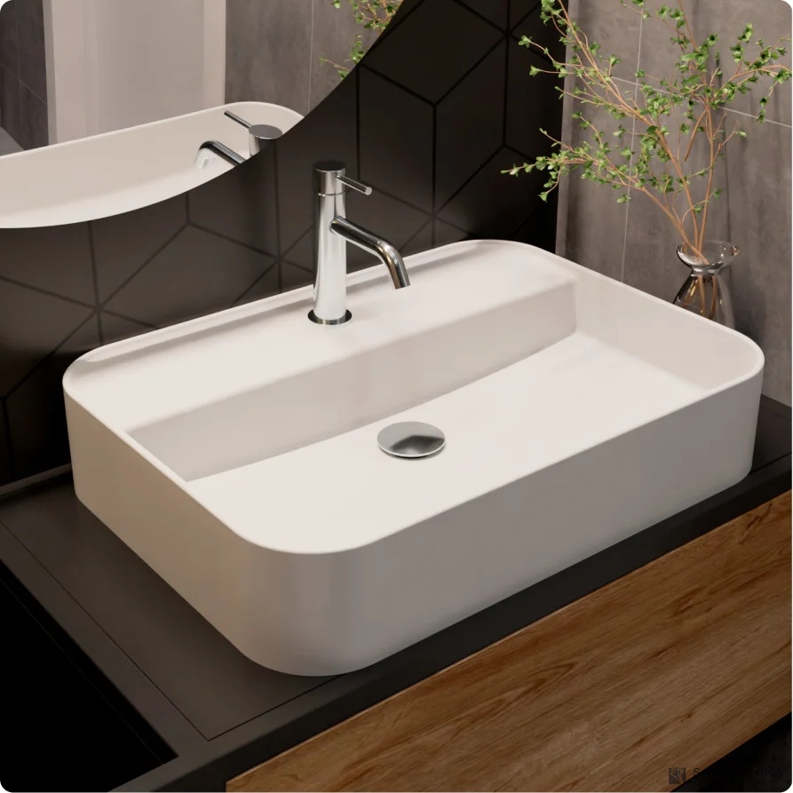 Смеситель для умывальника AQUAme Siena AQM6210CR, хром