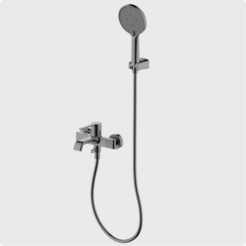 Смеситель для ванны AQUAme Asti AQM6412GM, графит - фото