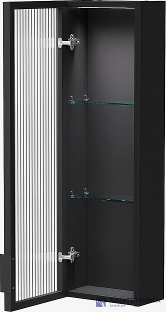 Шкафчик Equil Stoune 25.1D, дуб черный