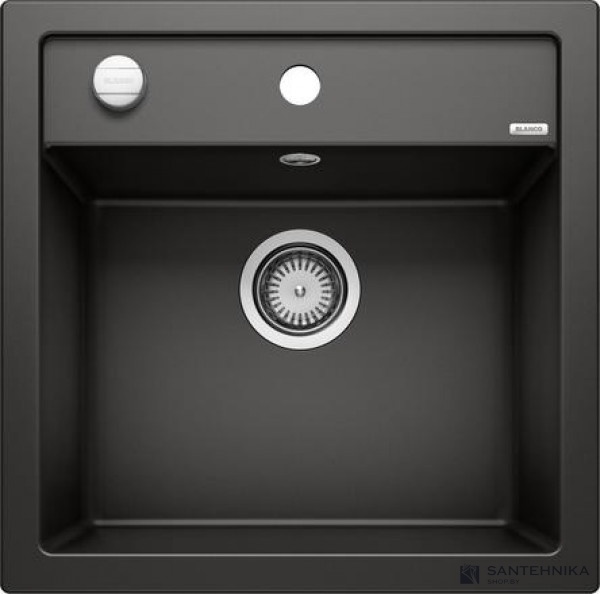 Кухонная мойка Blanco Dalago 5 (черный, с клапаном-автоматом)