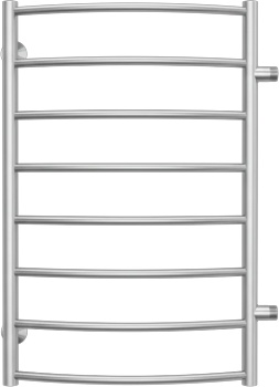 Полотенцесушитель водяной Terminus Классик П8 500х800 БП 500, сатин - фото