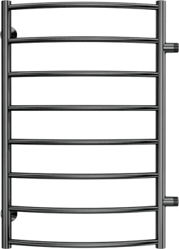 Полотенцесушитель водяной Terminus Классик П8 500х800 БП 500, оружейная сталь - фото