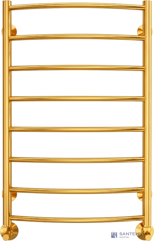 Полотенцесушитель водяной Terminus Классик П8 500х800, золото