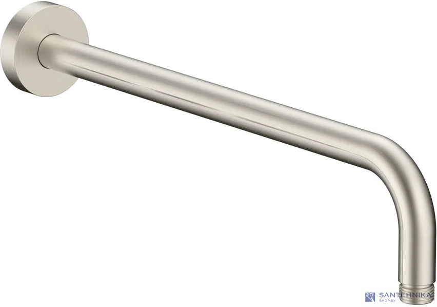 Душевой кронштейн 40 см AQUAme AQM8702BN, никель