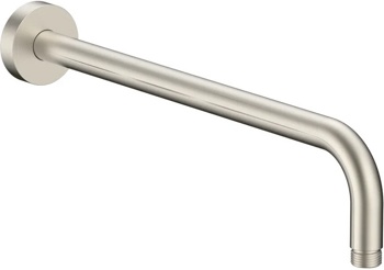 Душевой кронштейн 40 см AQUAme AQM8702BN, никель - фото