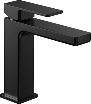 Смеситель для умывальника AQUAme Savona AQM6810MB, черный - фото