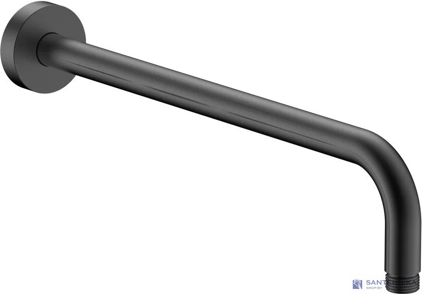 Душевой кронштейн 40 см AQUAme AQM8702GM, графит