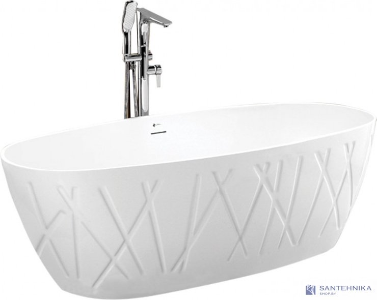 Акриловая отдельностоящая ванна Esbano Decor 170х80