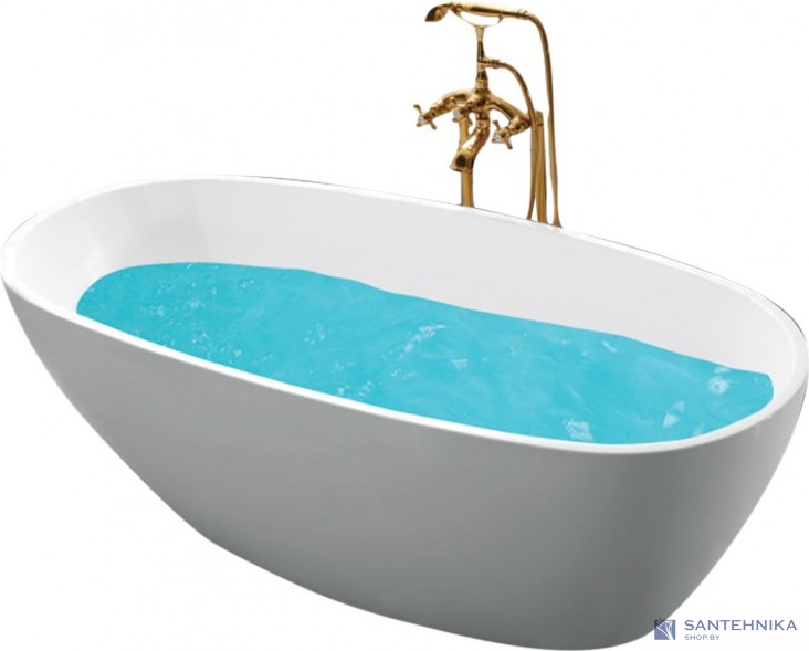 Акриловая отдельностоящая ванна Esbano Sophia (white) 170х85