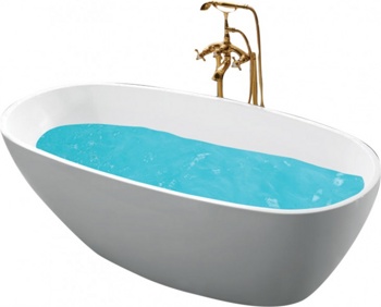 Акриловая отдельностоящая ванна Esbano Sophia (white) 170х85 - фото