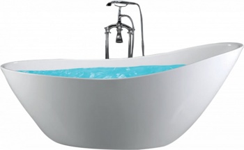 Акриловая отдельностоящая ванна Esbano London (white) 180х80 - фото