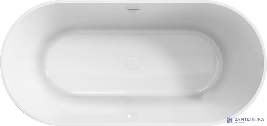Акриловая отдельностоящая ванна BelBagno BB705-1800-800