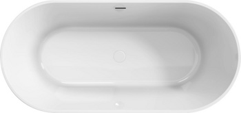 Акриловая отдельностоящая ванна BelBagno BB705-1800-800 - фото2