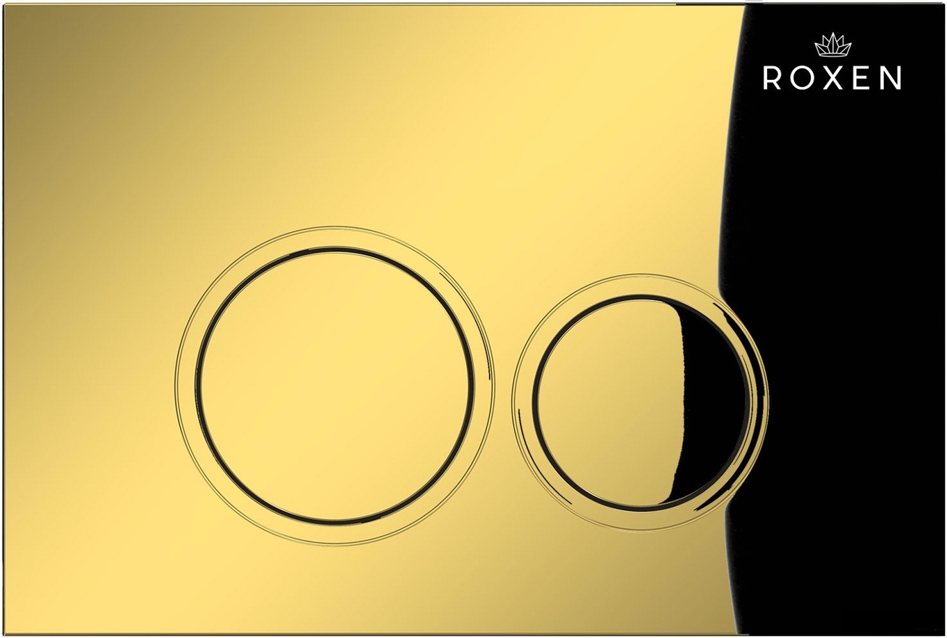 Комплект 4 в1 инсталляции для подвесного унитаза Roxen StounFix Slim 968001