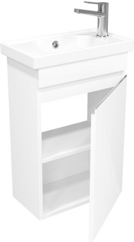 Тумба под умывальник Laparet Sargas mini 50 R, белая - фото2