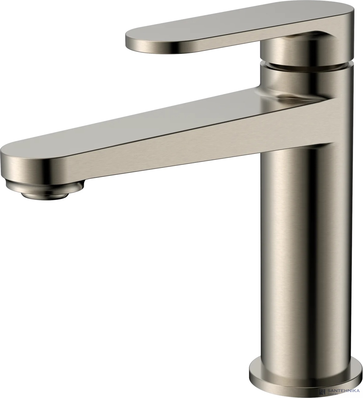 Смеситель для умывальника AQUAme Novara AQM6910BN, никель