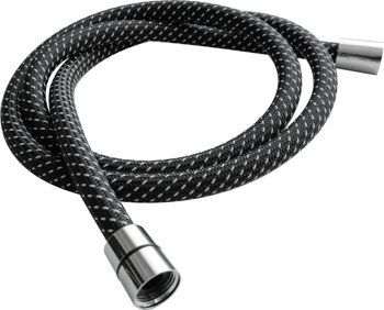 Шланг для душа 1,5 м AQUAme AQM1503CR, гайка хром - фото