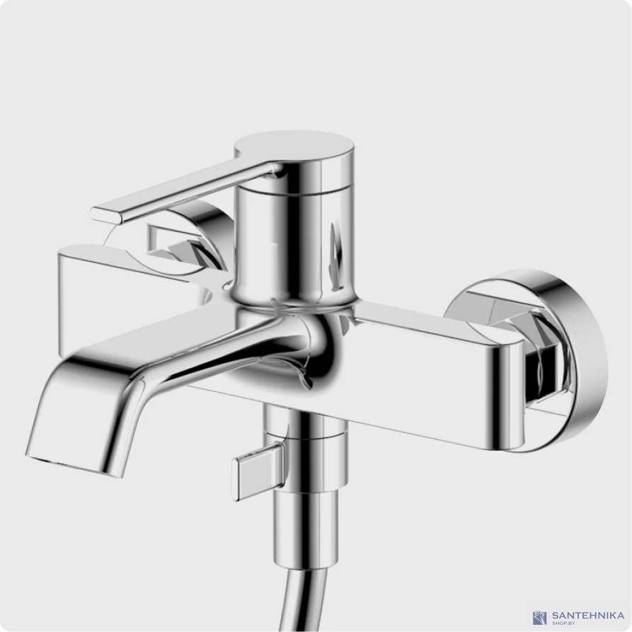 Смеситель для ванны AQUAme Asti AQM6412CR, хром