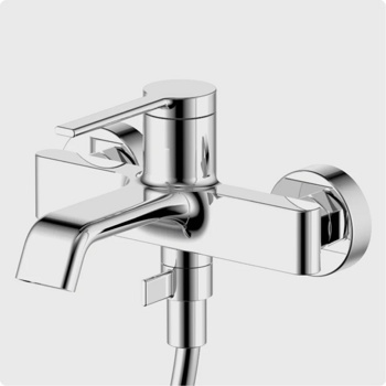 Смеситель для ванны AQUAme Asti AQM6412CR, хром - фото2