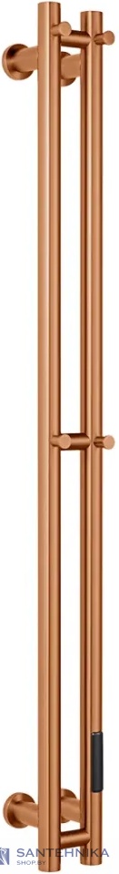 Полотенцесушитель электрический Raglo R350.11.33, медь матовая