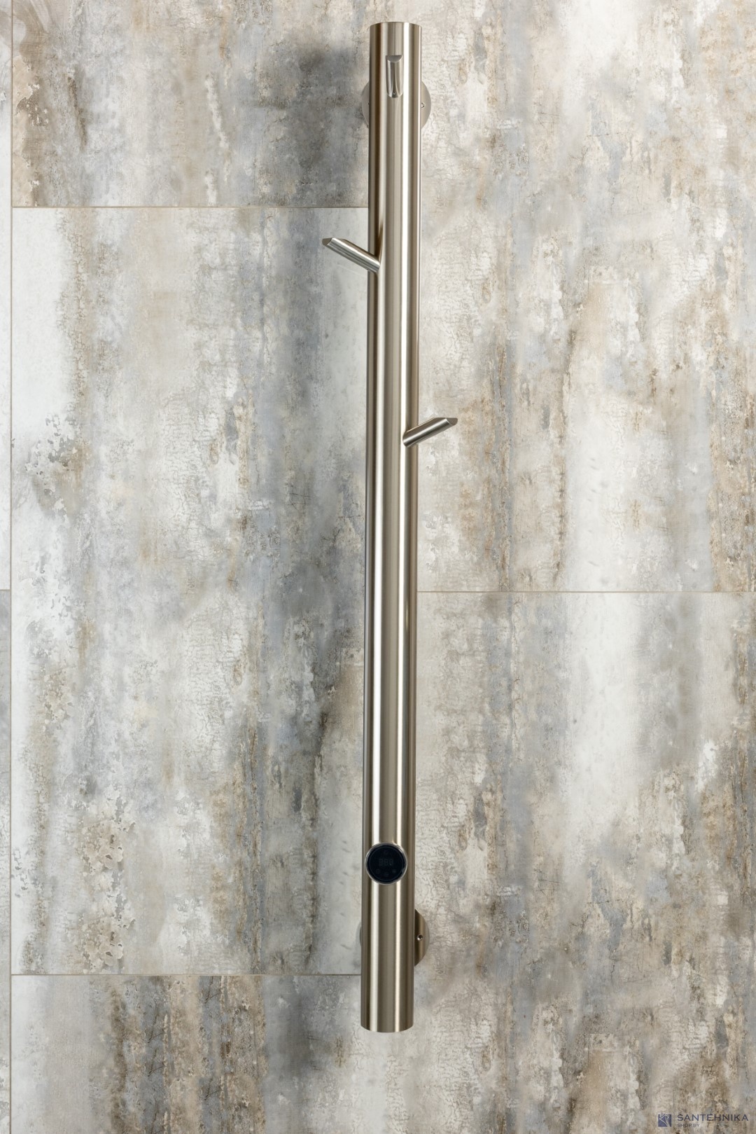 Полотенцесушитель электрический Boheme Oak 724-NB, никель