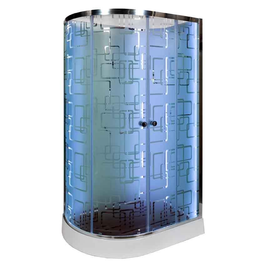 Душевая кабина AvaCan EM2012 N R LED с гидромассажем - фото2