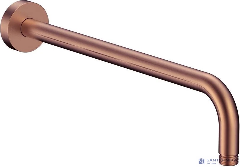 Душевой кронштейн 40 см AQUAme AQM8702BC, медь матовая