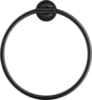 Кольцо для полотенца Duravit Starck T 009947, черный - фото