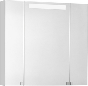 Зеркальный шкаф Aquaton Мадрид 80 М белый 1A175202MA010 - фото