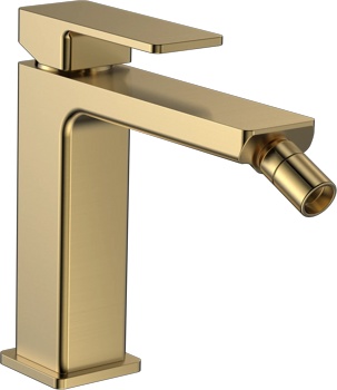 Смеситель для биде AQUAme Savona AQM6816BG, золото матовое - фото